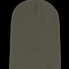 Long Beanies | Blank Beanies-Beechfield Olive Long Blank Beanie -