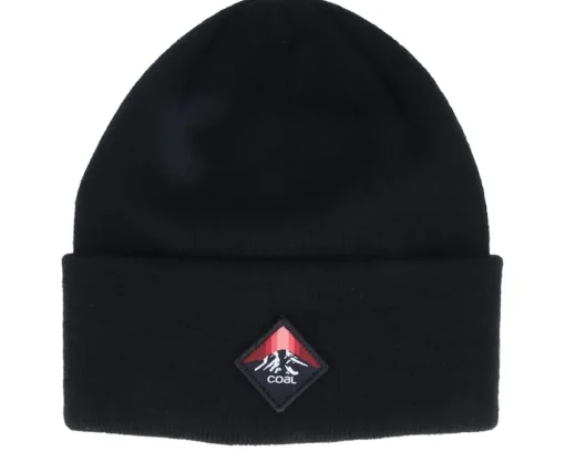 Cuff Beanies-Coal Omak Black Cuff -