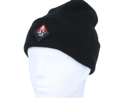 Cuff Beanies-Coal Omak Black Cuff -
