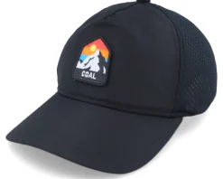 Discount Coal One Peak Black Dad Cap -