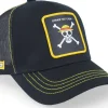Trucker-Capslab One Piece Logo Trucker - Black