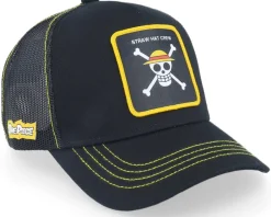 Trucker-Capslab One Piece Logo Trucker - Black