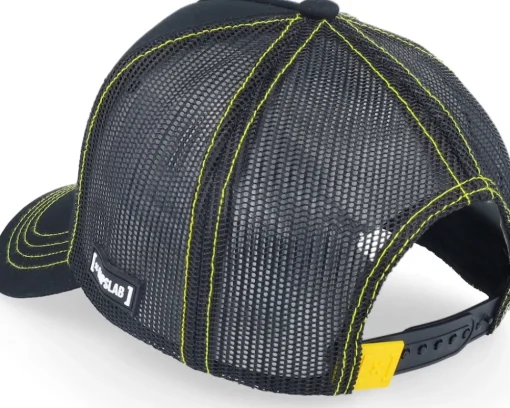 Trucker-Capslab One Piece Logo Trucker - Black