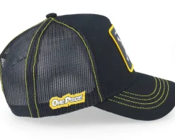 Trucker-Capslab One Piece Logo Trucker - Black
