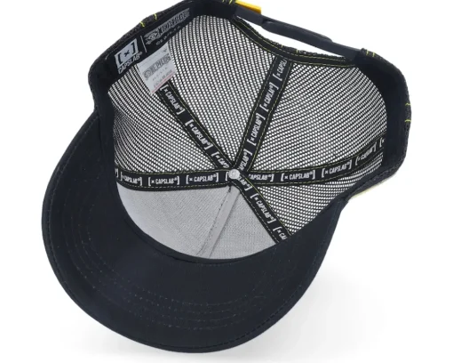 Trucker-Capslab One Piece Logo Trucker - Black