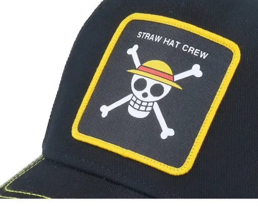 Trucker-Capslab One Piece Logo Trucker - Black