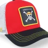 Trucker-Capslab One Piece Logo /Black/White Trucker - Red