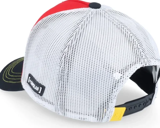 Trucker-Capslab One Piece Logo /Black/White Trucker - Red