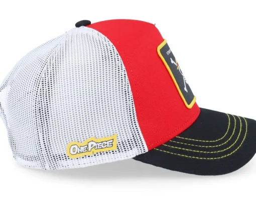 Trucker-Capslab One Piece Logo /Black/White Trucker - Red