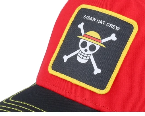 Trucker-Capslab One Piece Logo /Black/White Trucker - Red