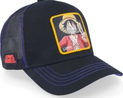 Trucker-Capslab One Piece Logo /Black/White Trucker - Red