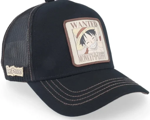 Trucker-Capslab One Piece Logo /Black/White Trucker - Red