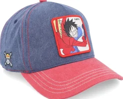Adjustable-Capslab One Piece Luffy Blue/Red A-Frame Adjustable -
