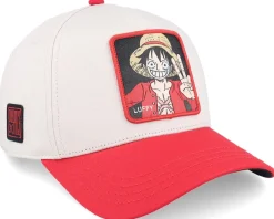 Adjustable-Capslab One Piece Luffy Grey/Red A-Frame Adjustable -