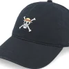Online Capslab One Piece Skull Black Dad Cap -