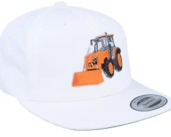 Snapback-Kiddo Cap Orange Tractor White Snapback -
