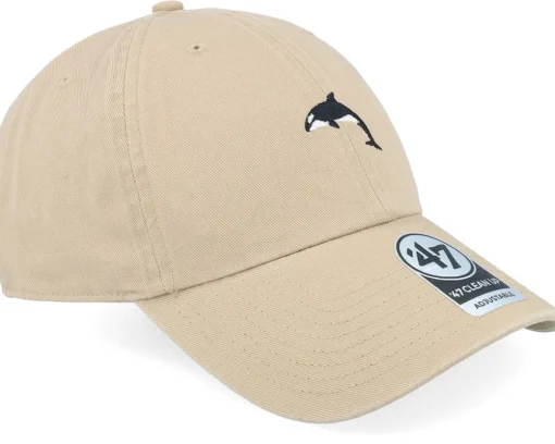 Dad Cap-47 Brand Orca Base Runner Icon 47 Clean Up Khaki Dad Cap -