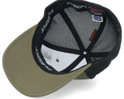 Clearance Iconic Organic Aloha Sunset Olive Mesh Flexfit -