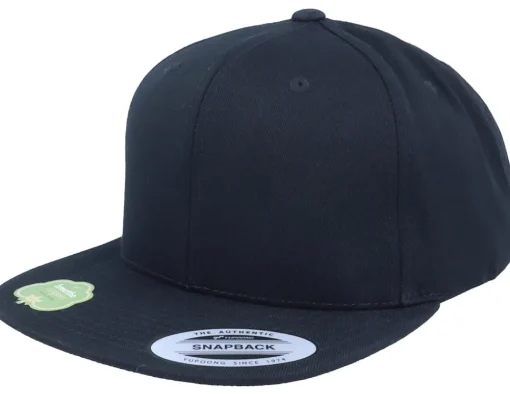 Best Yupoong Organic / Snapback - Black