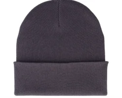 Organic Beanies | Blank Beanies-Beechfield Organic Cotton Cuff - Black