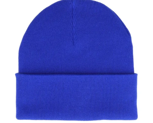 Organic Beanies | Blank Beanies-Beechfield Organic Cotton Cuff - Black