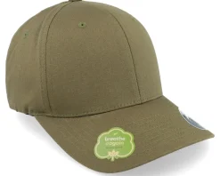 Blanks-Flexfit Organic Cotton Burntolive - Green