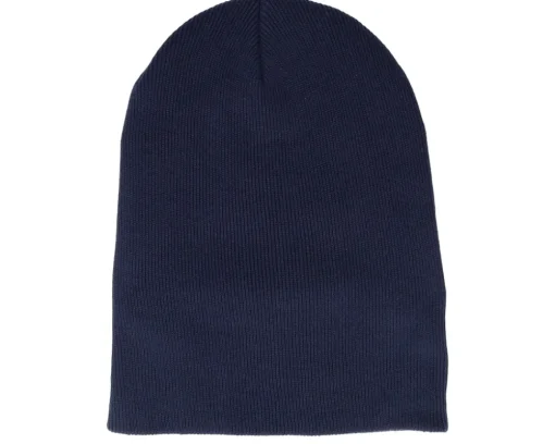 Online Beechfield Organic Cotton Oxford Navy Cuff - Blue