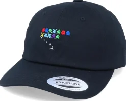 Dad Cap-Gamerz Organic Invasion From Space Black Dad Cap -