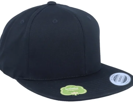 Snapback-Yupoong Organic Navy Snapback - Blue