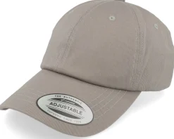 Best Yupoong Organic Pale Dad Cap - Grey