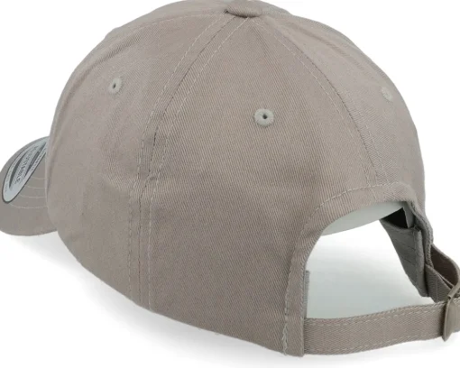 Best Yupoong Organic Pale Dad Cap - Grey