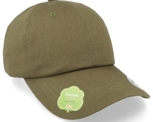 Best Yupoong Organic Pale Dad Cap - Grey
