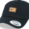 Dad Cap-Wild Spirit Organic Small Hatsie Red Panda Patch Black Dad Cap -