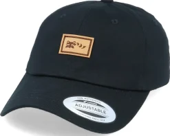 Dad Cap-Wild Spirit Organic Small Hatsie Red Panda Patch Black Dad Cap -