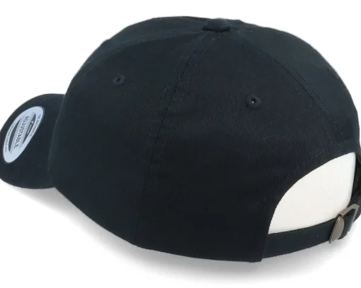 Dad Cap-Wild Spirit Organic Small Hatsie Red Panda Patch Black Dad Cap -