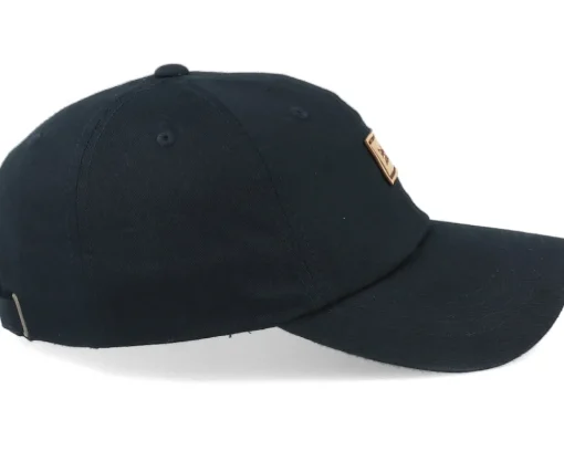 Dad Cap-Wild Spirit Organic Small Hatsie Red Panda Patch Black Dad Cap -