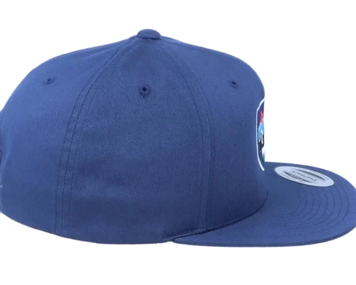 Organic Caps-Wild Spirit Organic Starry Mountain Badge Navy Snapback -