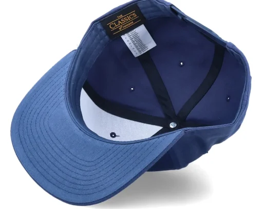 Organic Caps-Wild Spirit Organic Starry Mountain Badge Navy Snapback -