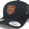 Trucker-Wild Spirit Organic Starry Mountain Patch Black Trucker -