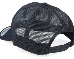 Trucker-Wild Spirit Organic Starry Mountain Patch Black Trucker -