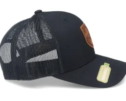 Trucker-Wild Spirit Organic Starry Mountain Patch Black Trucker -