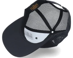 Trucker-Wild Spirit Organic Starry Mountain Patch Black Trucker -