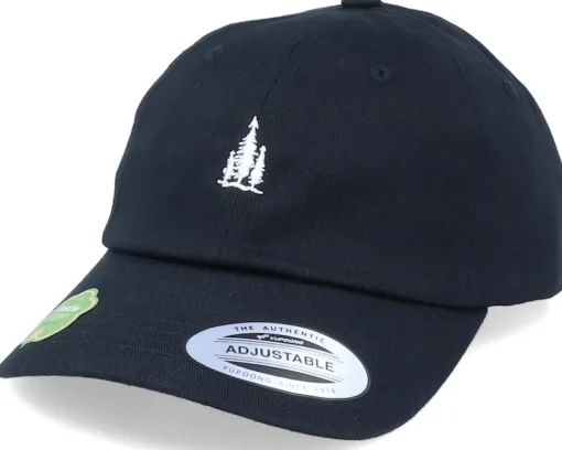Clearance Wild Spirit Organic Tiny Pine Trees Black Dad Cap -