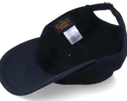 Organic Caps-Iconic Organic Tiny Poop Emoji Black Dad Cap -