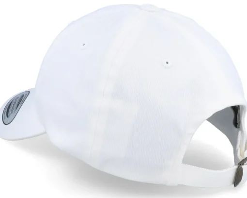 Fashion Yupoong Organic Dad Cap - White