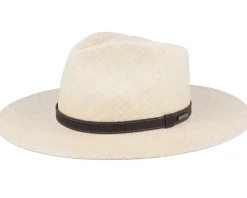 Straw Hat-Stetson Outdoor Panama Natural Straw Hat -