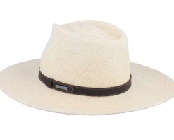 Straw Hat-Stetson Outdoor Panama Natural Straw Hat -