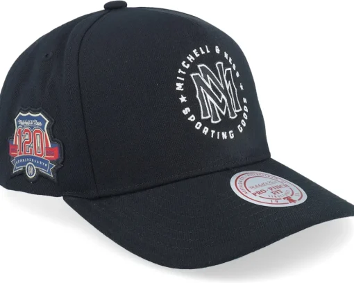 New Mitchell & Ness Own Brand 120 Anniversary Pro Black A-Frame Adjustable -