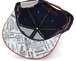 Online Mitchell & Ness Own Brand Game Set Navy/Red Adjustable -