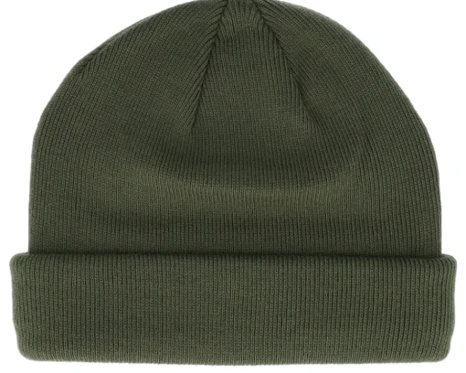 Short Beanies | Blank Beanies-Beechfield Oxford Navy Recycled Mini Fisherman Short Beanie - Blue